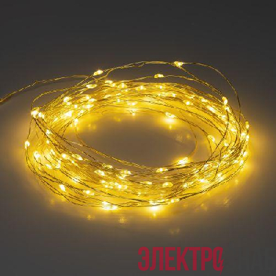 Гирлянда садовая &amp;amp;amp;quot;Нить&amp;amp;amp;quot; ERASF22-18 21.9м тепл. бел. на солнечной батарее Эра Б0053369