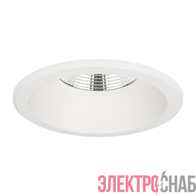 Светильник MS-ALORA-BUILT-R140-12W Day4000-MIX WH 60 deg TRIAC 12Вт 4000К IP54 пластик Arlight 048086