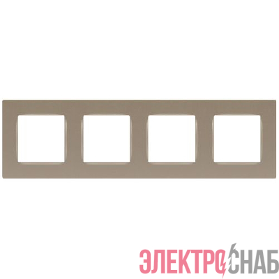 Рамка 4-м 12-5204-04 Классик шампань Эра Б0067713