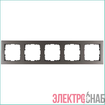 Рамка 5-м G-Classic мокко Jasmart G1005Z