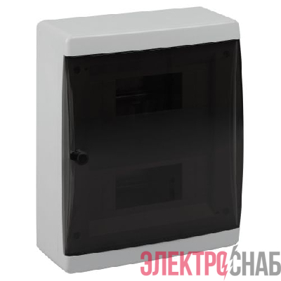 Корпус навесной COMFORT ЩРН-П-18 IP41 пластик. прозр. крышка бел. bs18cw Эра Б0067239