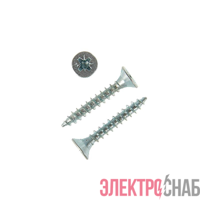 Саморез ШУц 6.0х40 потайная головка (уп.7шт) Tech-Krep/Zitar 102454