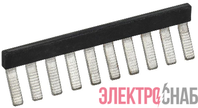 Перемычка гребенчатая для CTS 6кв.мм 10PIN IEK YCT10-00-K03-006-EC-10P