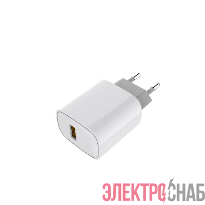 Устройство зарядное сетевое с одним портом USB-A 18Вт Rexant 18-2218