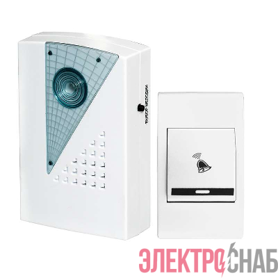 Звонок беспроводной Полонез 32 мелодии 150м 2AAх1.5В МОНОМАХ ПЛ-01Б