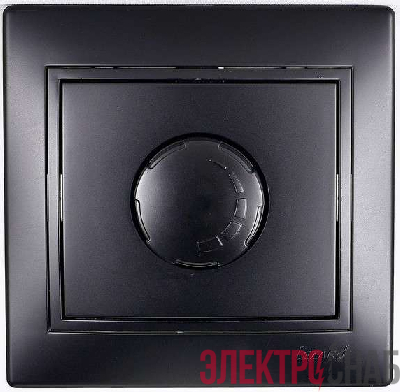 Светорегулятор СП 800Вт Mira со вставкой черн. бархат LEZARD 701-4242-115