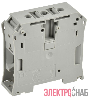 Колодка клеммная CTS 120кв.мм сер. IEK YCT10-00-K03-120