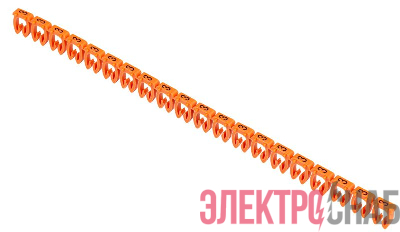 Маркер открытого типа KE 4-6кв.мм символ "3" (уп.500шт) IEK UMK-KE3-3
