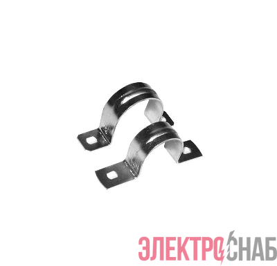 Скоба крепежная двухлапковая d19-20мм метал. оцинк. Ruvinil СМД-20-100