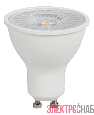 Лампа светодиодная PAR16 Lens 7Вт софит 4000К GU1230В IEK LLE-PAR16L-07-230-40-GU10