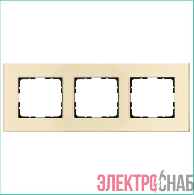 Рамка 3-м G-Glass стекло шампань Champagne Gold Jasmart G1003GG