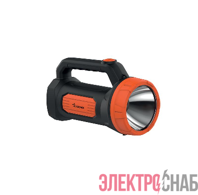 Фонарь аккумуляторный 3Вт 2 режима свинцово-кислотный аккум. 4В 1.2А.ч шнур для подзарядки (в компл.) КОСМОС KOCAccu9103W