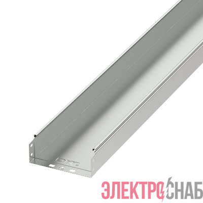 Лоток листовой неперфорированный 300х80 L3000 сталь 0.8мм DKC 35065