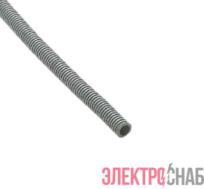 Труба гофрированная ПВХ легкая d20мм с протяжкой сер. (уп.50м) Ruvinil 12001(50)
