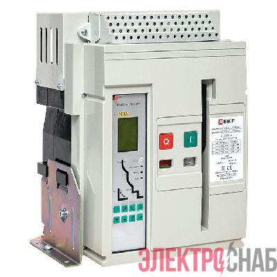 Выключатель автоматический 3п 1600/1600А 65кА ВА-450 стац. v2 EKF mccb450-1600-1600-v2