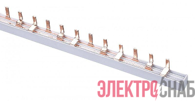 Шина соединительная типа PIN (штырь) 3п до 75А ШС-101 (дл.1м) DEKraft 32032DEK