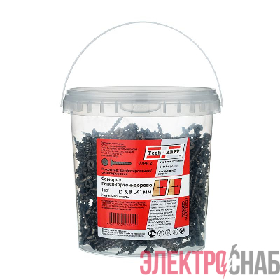 Саморез ШСГД 3.8х41 (уп.1кг) Tech-KREP 125585