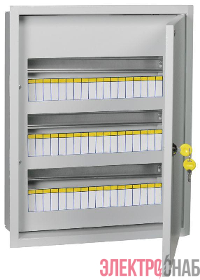 Корпус металлический ЩРв-54з-3 36 УХЛ3 IP31 TREND ИЭК MKM14-V-54-30-T