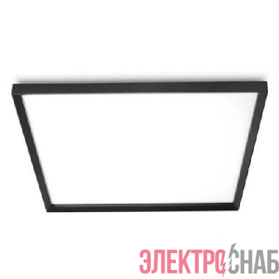 Светильник светодиодный SPO-14-38-6K-BL 38Вт 6500К 3600лм IP40 588х588 матов. черн. грильято Эра Б0063079