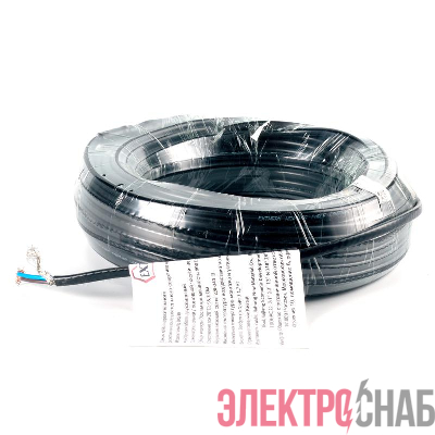 Секция нагревательного резистивного двухжил. кабеля 30Вт/м 2850Вт (площадки/кровли) термопласт (дл.95м) Extherm SNOW/2p 2850/30