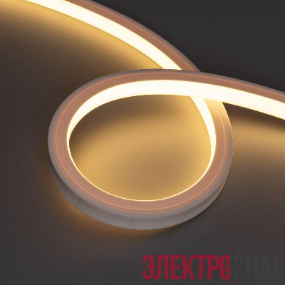 Лента светодиодная NOVA-TOP-PU-A120-16x15mm 24В Warm 3000К 10Вт/м IP68 wire x1 герметичная полиуретан (уп.3м) Arlight 050608