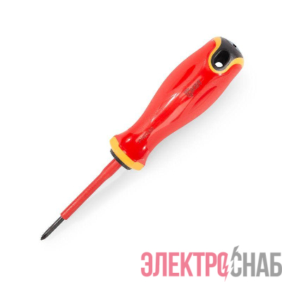 Отвертка диэлектрическая PH0х60 СЛИМ КВТ 103006