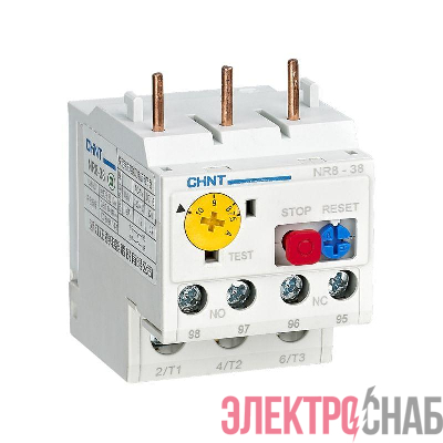 Реле перегрузки тепловое NR8-38 0.7-1А (R) CHINT 253679