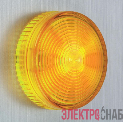 Лампа сигнальная 22мм 24В LED желт. SchE XB7EV05BP