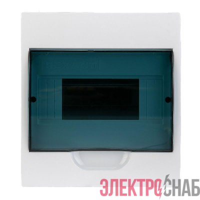 Бокс пластиковый ЩРН-П-8 IP41 бел. Rexant 11-0308
