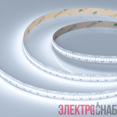 Лента светодиодная ULTRA-A288-10mm 24V White 6000К 17Вт/м IP20 высок. эффект. 200лм/Вт (уп.5м) Arlight 054928