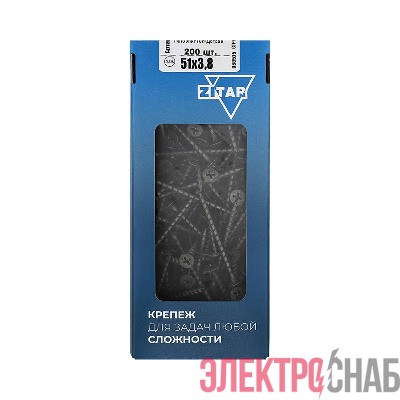 Саморез ШСГД 3.8х51 (уп.200шт) Tech-Krep/Zitar 102125