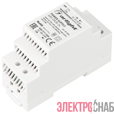 Блок питания ARV-DR30-24 24В 1.25А 30Вт IP20 DIN-рейка Arlight 031085