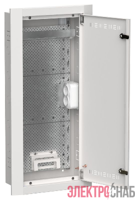 Корпус мультимедиа ЩРв-48 (1х48) TITAN 5 бел. IEK TI5-51-V-048-30
