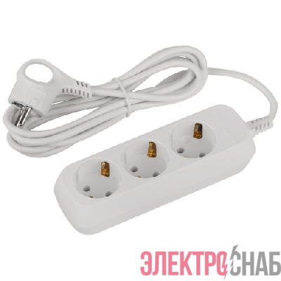 Удлинитель 3х3м с заземл. ПВС 3х0.75 UDL-10-330-E Greenline Эра Б0065037