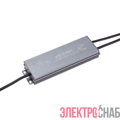 Источник питания (драйвер) 12В 200Вт IP67 с проводами влагозащ. Rexant 200-1002