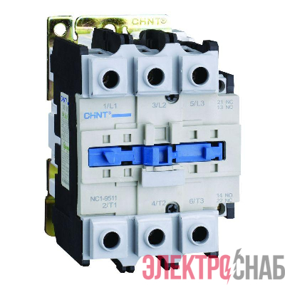 Контактор NC1-9511 95А кат. 400В AC 1НО+1НЗ AC-3 (R) CHINT 223171