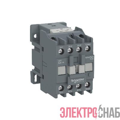 Контактор E 9А 1НО 400В AC3 220В 50/60Гц SchE LC1E0910M7