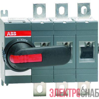 Рубильник 3п OT315 E03 315А (без ручки) ABB 1SCA022727R5910