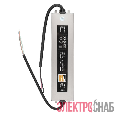 Блок питания для светодиод. ленты BSPS 100Вт 8.3А 12В IP67 влагозащ. метал. JazzWay 3329280A