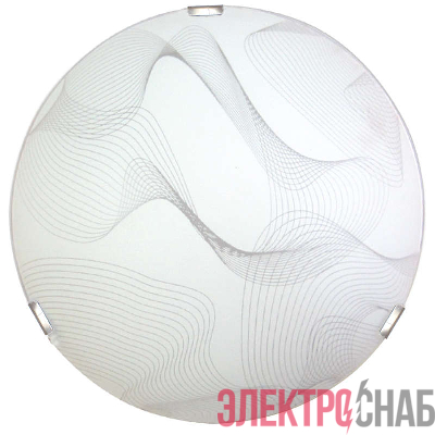 Светильник НПБ 01-2х60-139 М16 "Бриз" 300 2х60Вт E27 IP20 матов. бел./клипсы штамп метал. (инд. упак.) Элетех 1005205923