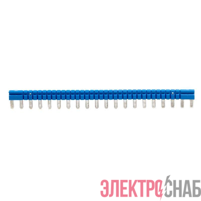 Перемычка 20-ти полюсная шинная для колодки с винт. клеммами IRK син. DKC IRK-AB-02