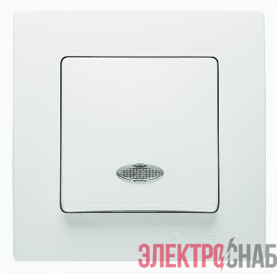 Выключатель 1-кл. Lillium с подсветкой Makel 32001021