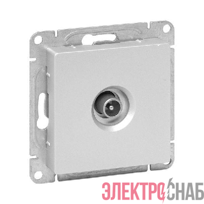 Розетка телевизионная оконечная TV СП Эпика механизм алюм. EKF UP1-SOA-TV-3