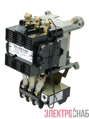 Пускатель ПМА 4200 УХЛ4 В 63А кат. 380В AC 2НО+2НЗ IP00 с реле РТТ-221П 53.5-63.0А Электротехник ET001541