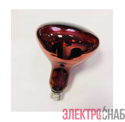 Лампа-термоизлучатель ИКЗК 220-250Вт R127 E27 (15) КЭЛЗ 8105005