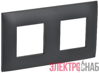 Рамка 2-м SKANDY SK-F02T титан IEK SK-M22-K48