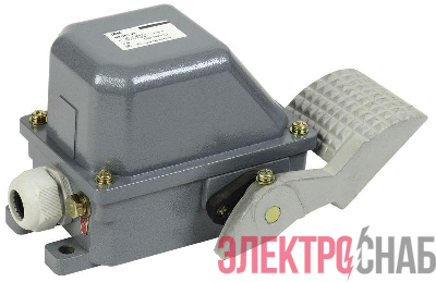 Выключатель концевой НВ-701 У1 рычаг с 1-ой педалью 10А IP44 2 эл. цепи IEK KV-2-701-1