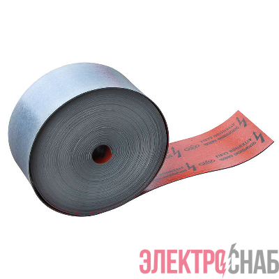 Лента защитно-сигнальная ЛЗС-250мм "Осторожно кабель" красн. (рул.50м) Протэкт 2614