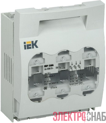 Выключатель-разъединитель-предохранитель 250А IEK SRP-20-3-250