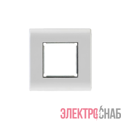 Панель лицевая 80х80 для модуля Mosaic метал. суппорт Rexant 03-0130